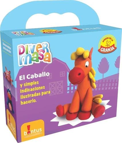 Juego De Masas El Caballo Divermasa Bontus - Yamanca Amarillo Naranja Rojo