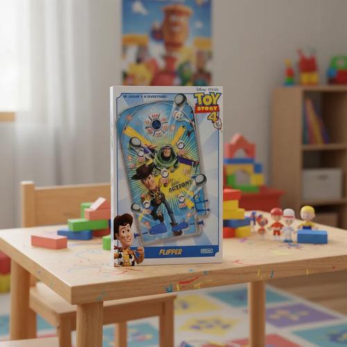 Juego Flipper Pinball Toy Story Buzz Woody Ditoys Disney 5
