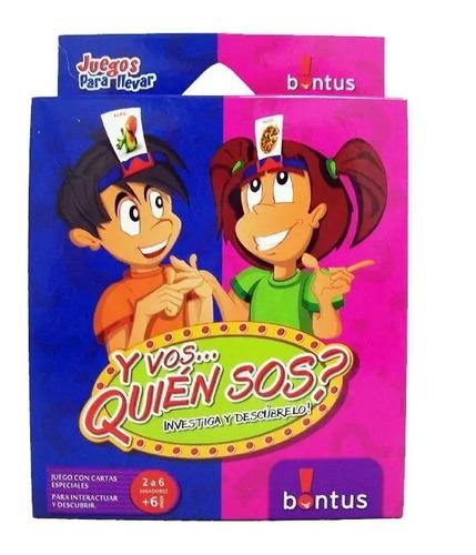 Y Vos Quien Sos? Juego De Mesa Cartas Investigar Descubrir 