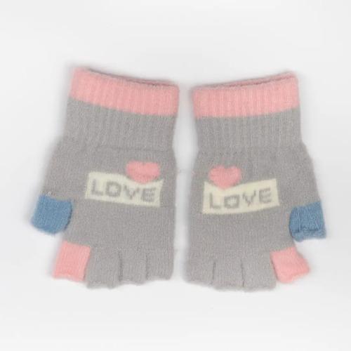 Guantes Infantil Sin Dedos Para Niñas Invierno Abrigado Love 2