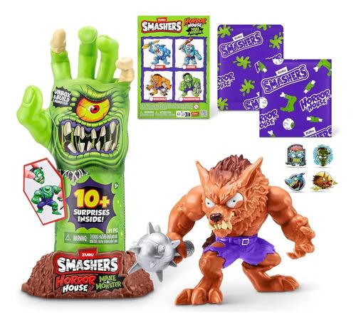 Smashers Mano Zombie Horror House Monstruo + Sorpresas Zuru 9