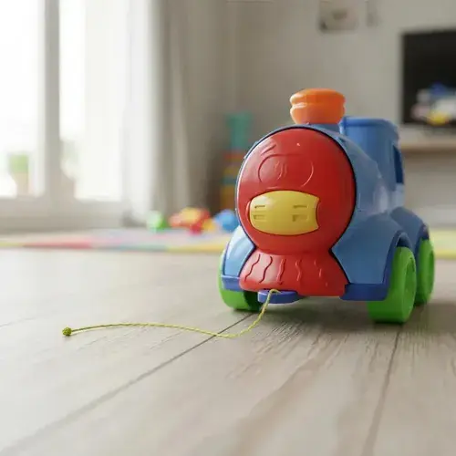 Auto Didactico De Arrastre Primera Infancia Tren Infantil Bb 6