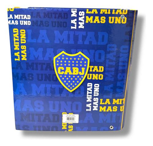 Combo Mochila Reforzada + Carpeta Escolar Boca Juniors Cabj 9