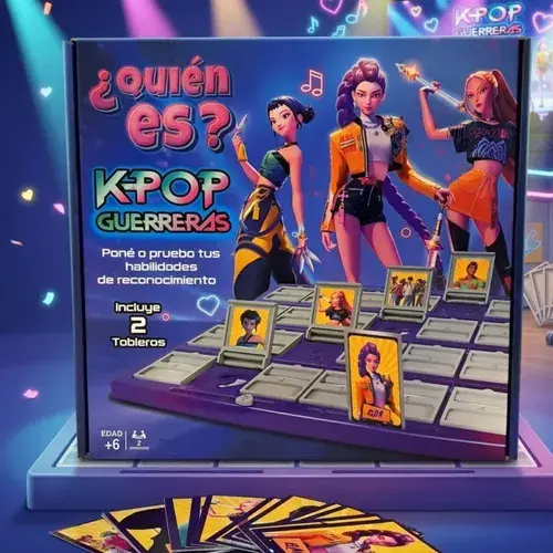 Juego De Mesa Quién Es Guerreras K-pop 2