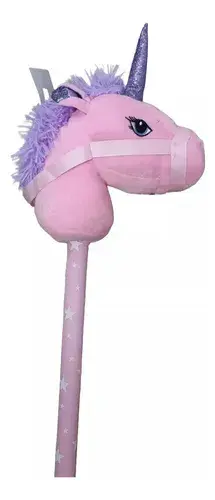 Caballito Unicornio Con Palo Sonidos D Galope Relinche Faydi 2