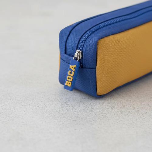 Cartuchera Boca Juniors Estuche Escolar Fútbol Licen Color Boca Escudo 1 9