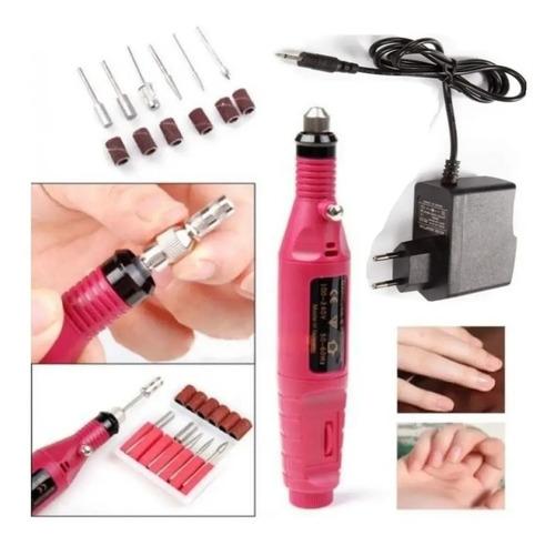 Kit Cabina Uñas Uv Led + Torno Profesional + Fresas Premium Na 5
