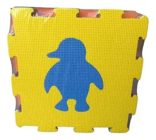 Piso Goma Eva Alfombra Encastrable Bebe Antigolpe Animales Multicolor Animales 6