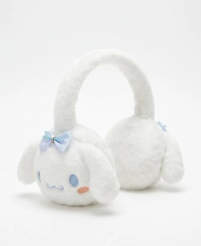 Orejeras De Invierno Peluche Diferentes Diseños Pratys Blanco Cinnamoroll
