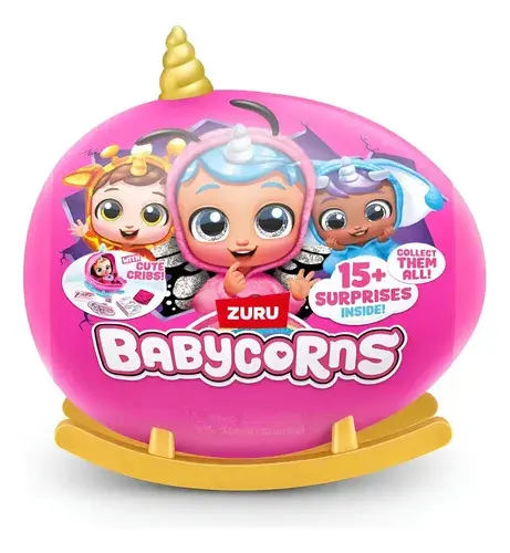 Babycorns Bebe Con 15 Sorpresas Cuna Mecedora Bebote + Acces 12