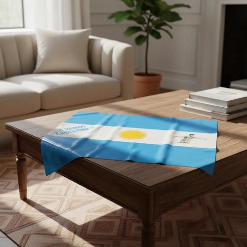 Bandera Argentina Con Imagen De Lionel Messi 60x80 Cm Argentina 4