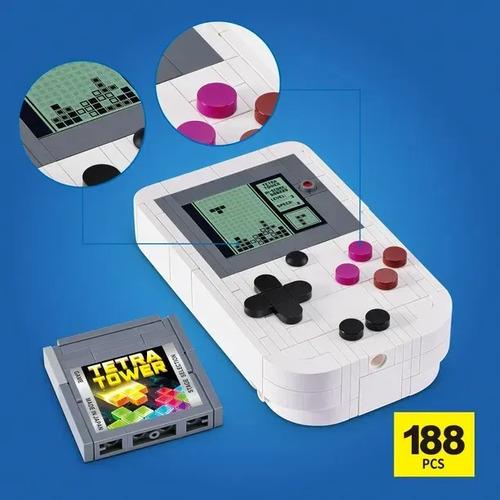 Handheld Video Game Console Max Retro Bloques Capsula Zuru 188 3