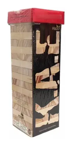 Jenga Yenga Torre De Madera Destreza Kae Original Bisonte 2