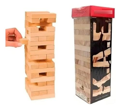 Juego De Mesa Kae Torre De Maderas Destreza Bisonte 5