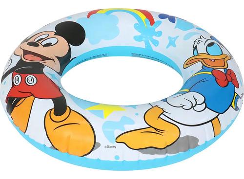 Salvavidas Flotador Inflable Mickey Mouse Pileta Playa 56 Cm Mickey Mouse