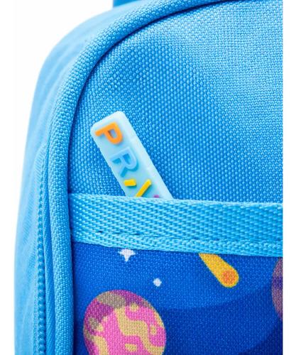 Lunchera Termica Espacio Planetas Escolar Primaria Niño Azul 6