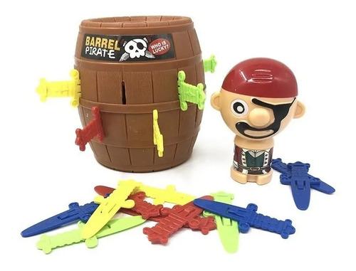 Juego Barril Pirata Con Muñeco Salta Juego De Mesa Prendas 7