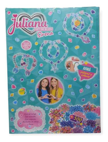 Kit Bijou Arma Pulseras Y Collares Sirena 500 Piezas Juliana 5