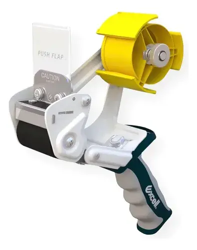 Dispensador Cinta Excell 2'' Núcleo 3'' Acero Con Freno Amarillo 5