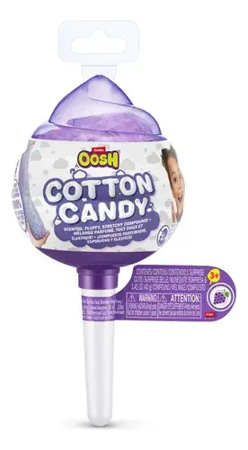 Masa Slime Oosh Cotton Candy Con Aromas Envase Chupetin 10