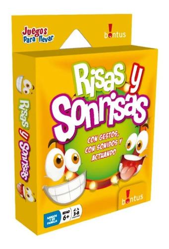 Risas Y Soinrisas Juego De Mesa Cartas Viaje Bontus Original