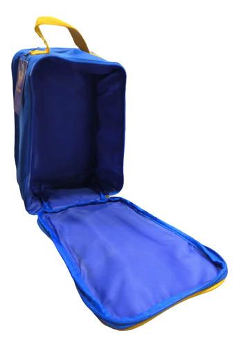 Bolso Botinero Boca Juniors Botines Futbol Neceser Original Azul 4