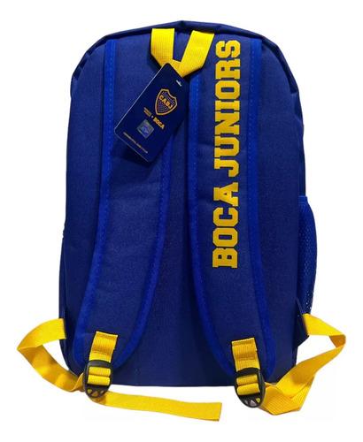 Mochila Boca Junior Escolar Deportiva Cabj El Unico Grande 11