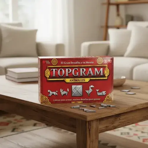 Topgram Animales Juego Chino Desafios Crea Formas Top Toys 5