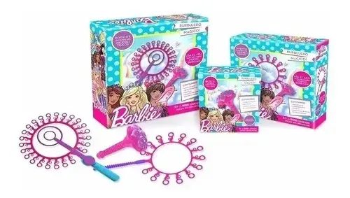 Burbujero Tubo Rosa Bubble Lab Faydi Grande Con Líquido Incluido