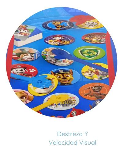 Juego De Mesa Tapa Tapita Paw Patrol Velocidad Visual Tapi 3