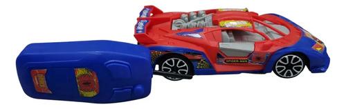 Auto A Control Remoto Ditoys Spider-man Marvel Infantil Rojo Hombre Araña 6
