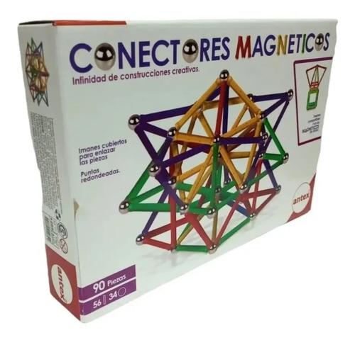 Conectores Magneticos 90 Piezas Puntas Redondeadas Antex 90 3