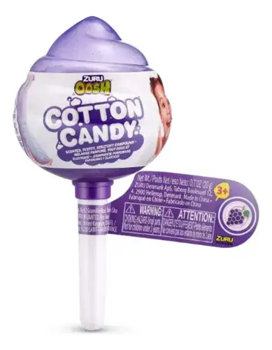 Oosh Cotton Candy Small Pop Slime Aroma Uva