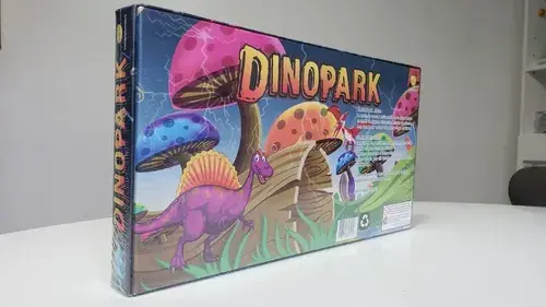 Juego De Mesa Dinopark Dinosaurios Tablero +2 Jugadores Yuyu 6