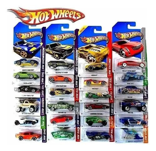 Super Combo 18 Autitos Hot Wheels Auto + Valija Guarda Autos 12