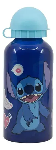 Botella 400ml Infantil Cn Pico Aluminio Resistente Personaje 3