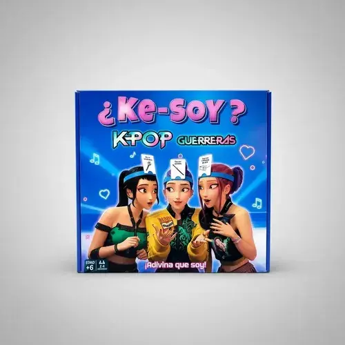 Juego De Mesa Ke Soy? Edición Guerreras Kpop Adivina Que Soy 8