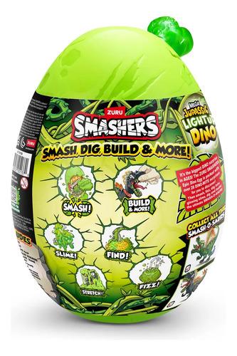 Smashers Mega Jurassic Light Up Dino (t-rex) Huevo Sorpresa 11