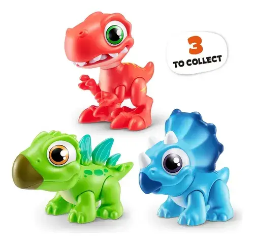 Dino Smashers Huevo Dinosaurio 18 Sorpresas C Masas Y Moldes 3