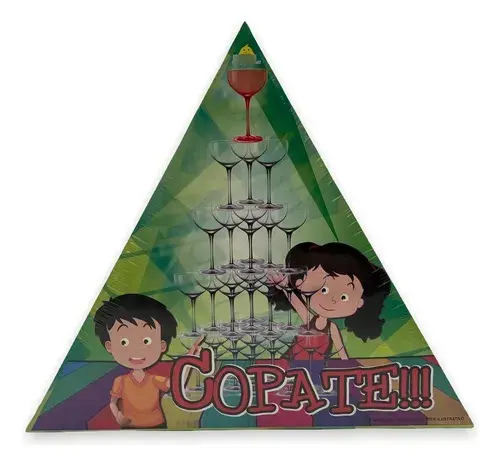Juego De Estrategia Copate Yuyu 35 Copas Para 2 Jugadores Niños 5