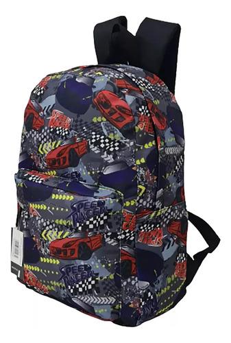 Mochila Escolar Dibujos Futbol Cohete Niños Primaria Grande 9