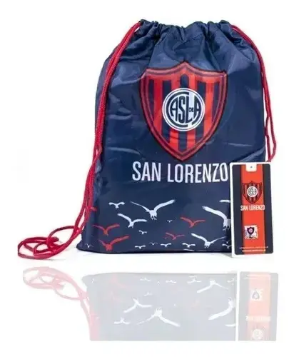 Toallon Futbol Microfibra 70x150 Y Mochila San Lorenzo 2