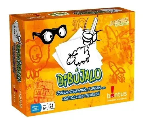 Juego De Mesa Familiar Dibujalo Habilidad Bontus Dibujar 3