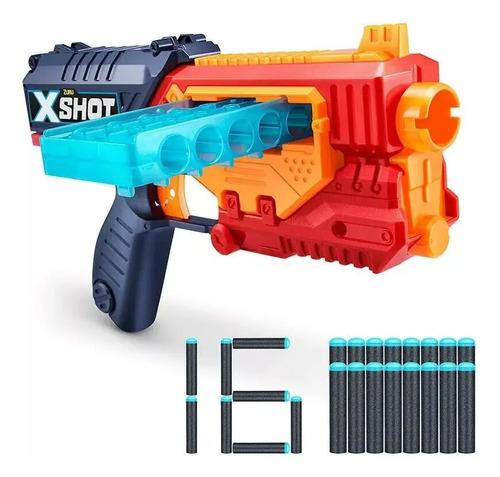 Escopeta Pistola Rifle Lanza Dardos + Cargador X-shot Quick 5
