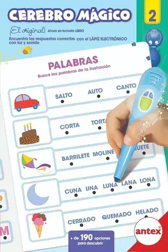 Cerebro Mágico 2 Lapiz Electrónico Luz Sonido Aprende Y Juga 2