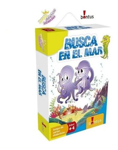 Busca En El Mar Juego De Cartas Didáctico Bontus  2