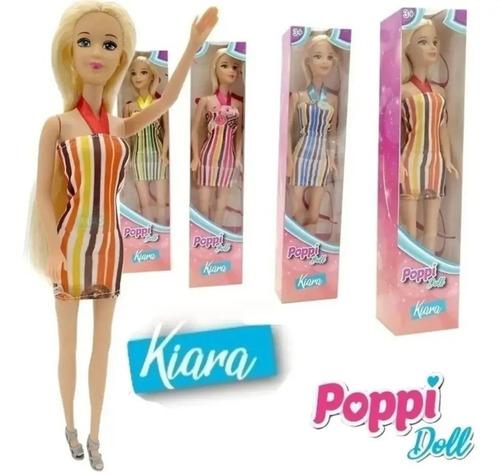 Muñeca Kiara 30cm Poppi Doll Articulada Varios Modelo Surtid 7