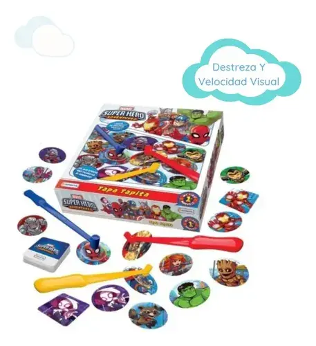 Juego De Mesa Tapa Tapita Paw Patrol Velocidad Visual Tapi 4