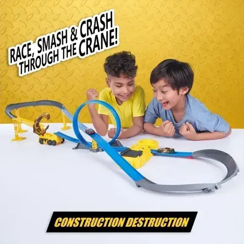 Super Pista Autitos Metal Machine Construccion Y Destruccion Construction Destruction 9