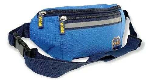 Riñonera Boca Juniors Club Deportivo Running Azul Estampada